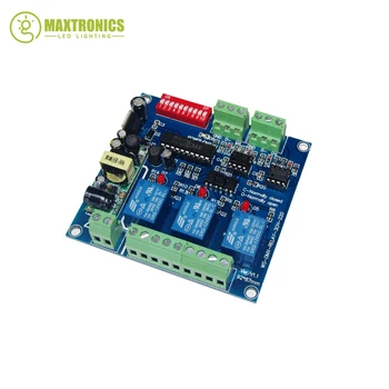 

New arrival 1pcs DMX-RELAY-3 channel 3CH*5A DMX512 relay input AC110v-220V use for led lamp led strip