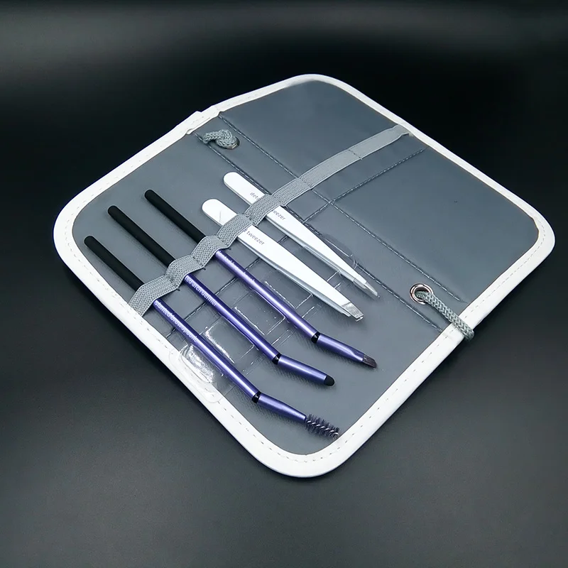 Fashion Makeup Brushes Kit Brow Brush Set Travel Essentials Collections Cosmetic Tool Eye shadow Stick Brush