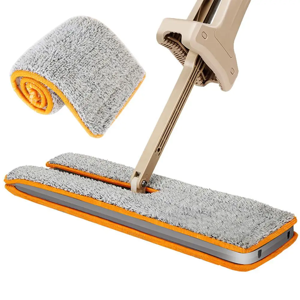 

LanLan 38CM Hand-free Washing Mop Cloth (without Mop) Household Cleaning Tool