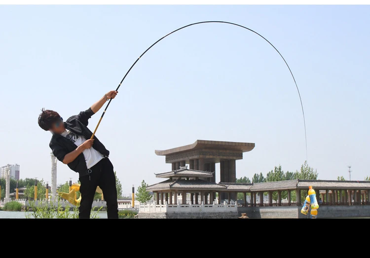 test Stream Carbon Fiber Telescopic Fishing Rod Ultra Light Carp Fishing