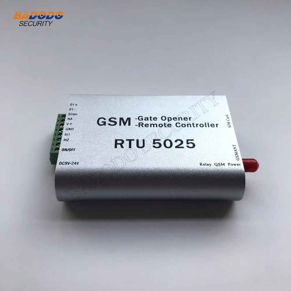 1 выход/2 входа GSM контроллер открывания качелей RTU5025 контроль доступа промышленные двери/ворота открывалка