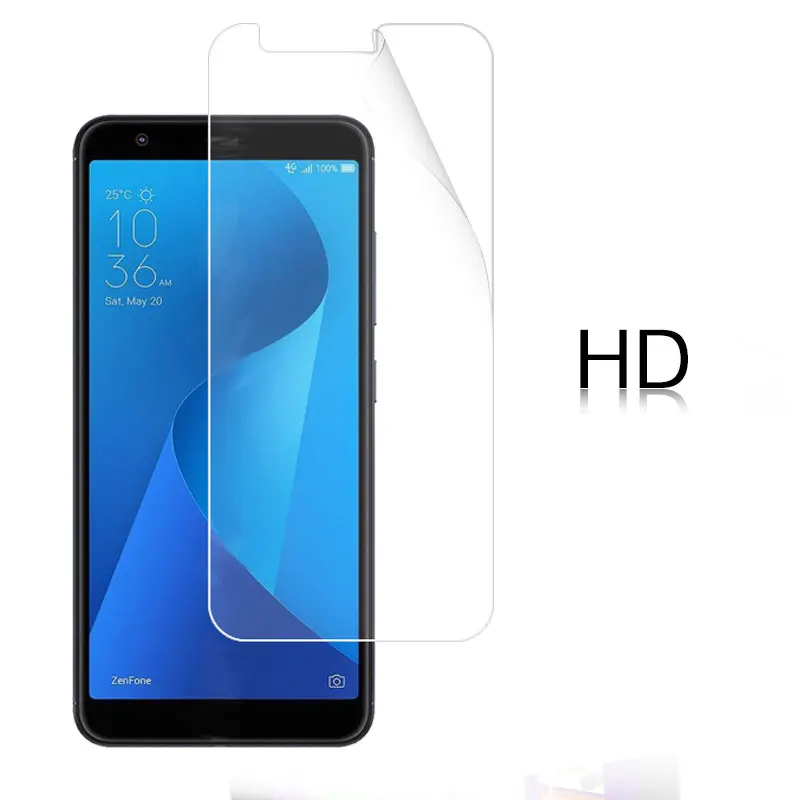 Прозрачная глянцевая пленка для Asus Zenfone Max Plus (M1) ZB570TL 5 7 с антибликовым покрытием