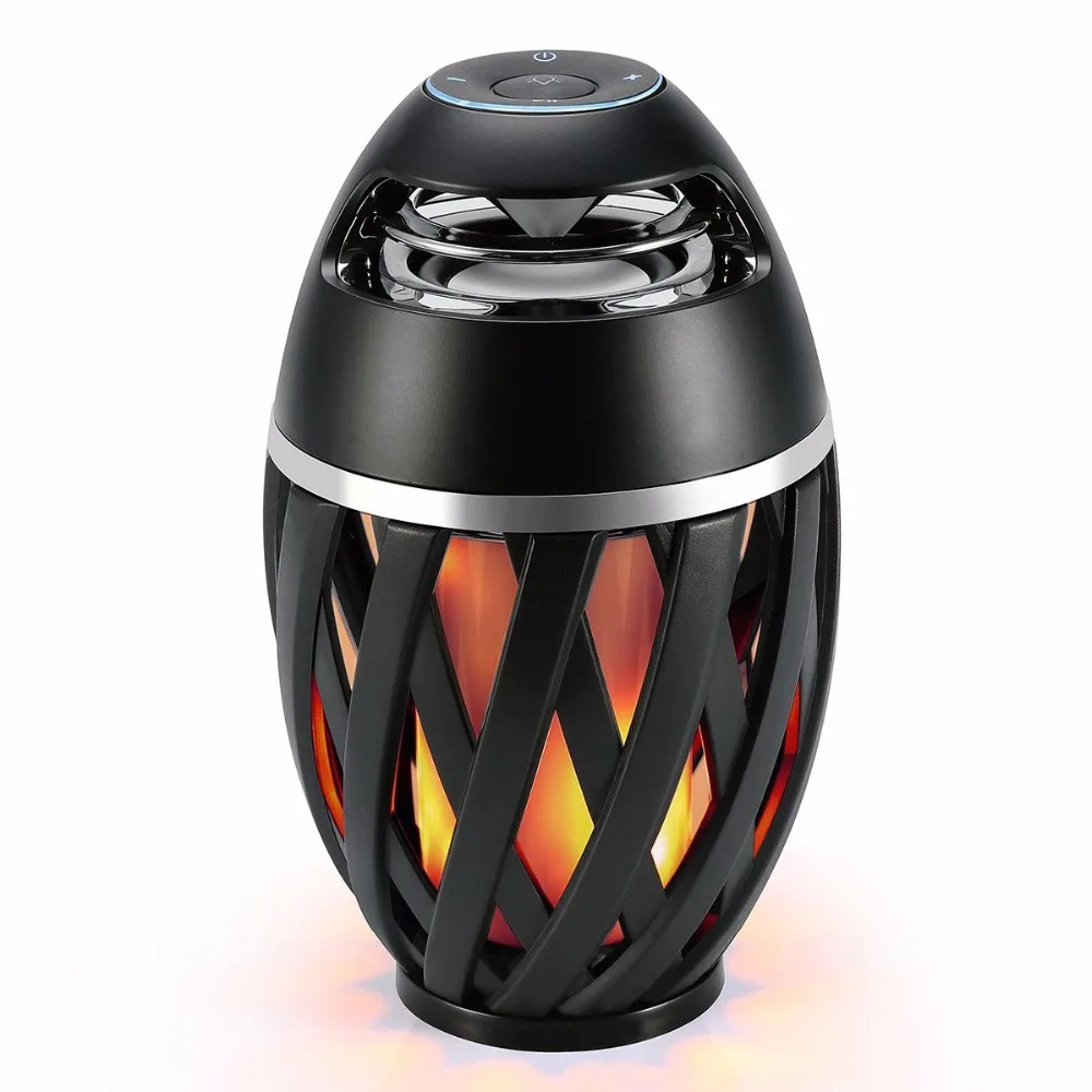 Portable Led Flame Speaker Dancing Flames Bluetooth Speakers IP65