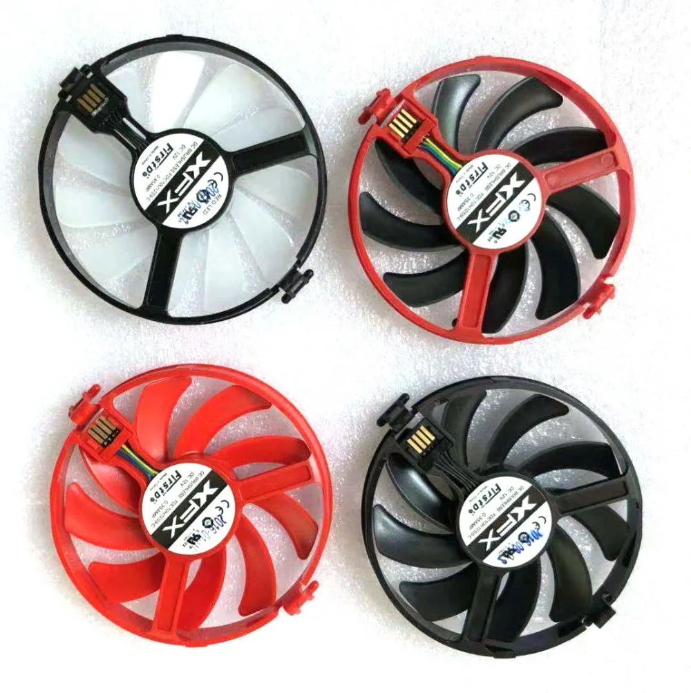 Original for XFX RX470 RX480 RX 570 RX580 Graphics card cooling fan FONSONING (1 pcs)