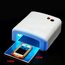 36 Вт УФ-лампа для геля отверждения с 4 шт 365nm УФ лампы для выпечки клей loca ДЛЯ ремонт ЖКД для iPhone и samsung