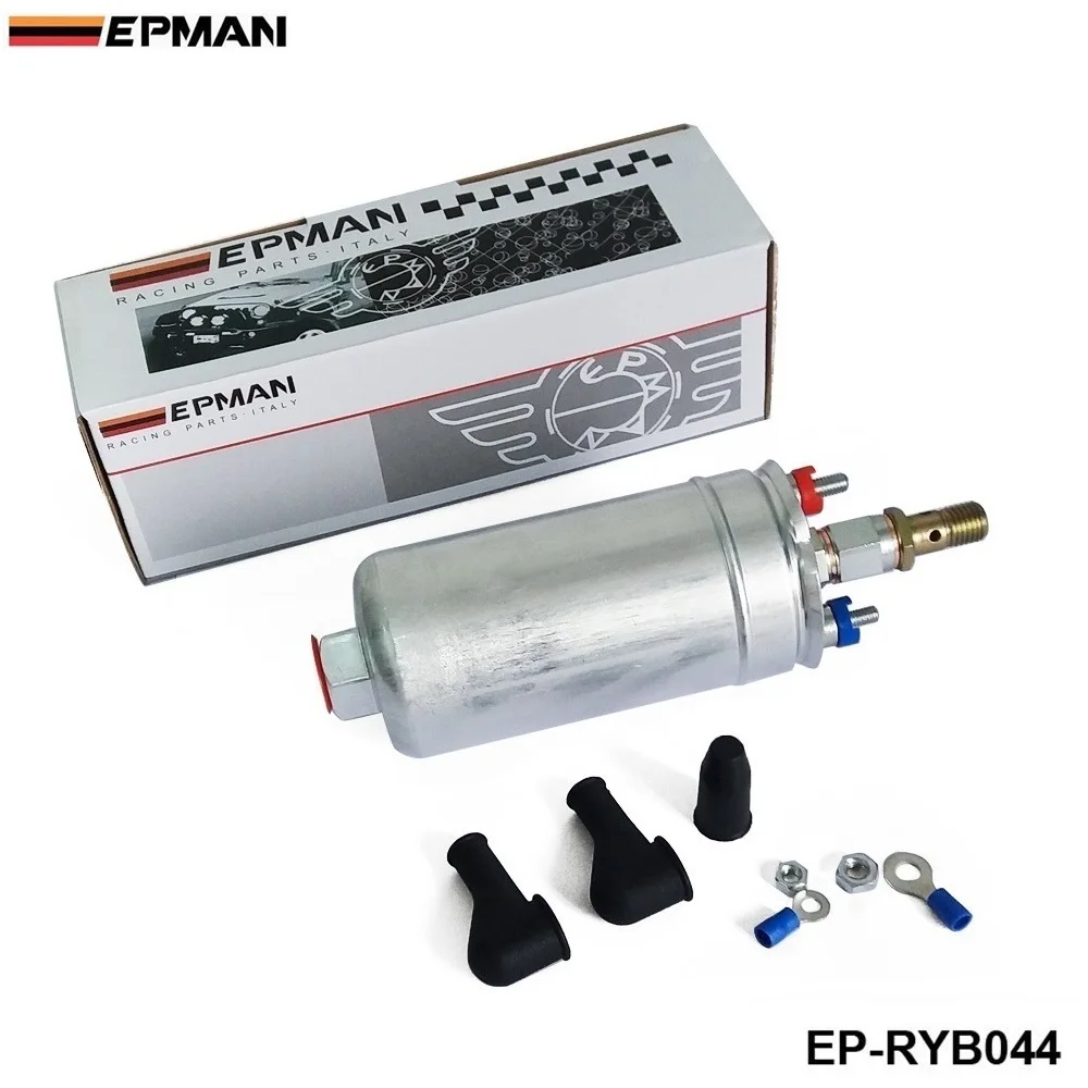 EPMAN-TOP QUALITY External Fuel Pump 044 for OEM:0580 254 044 Poulor 300lph H Q EP-RYB044