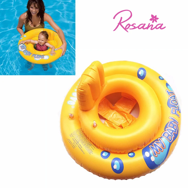 

2 in 1 Baby Inflatable Seat Swimming Ring Removable Baby Armpit Circle Seat Assembly Pool Float Bathroom Buoyancy Water Ring