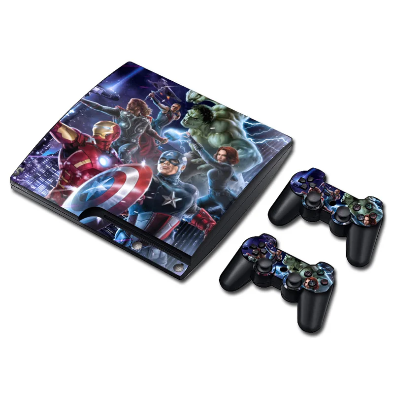 

Sticker for PS3 slim PVC Skin 2 Controller Decal wrap
