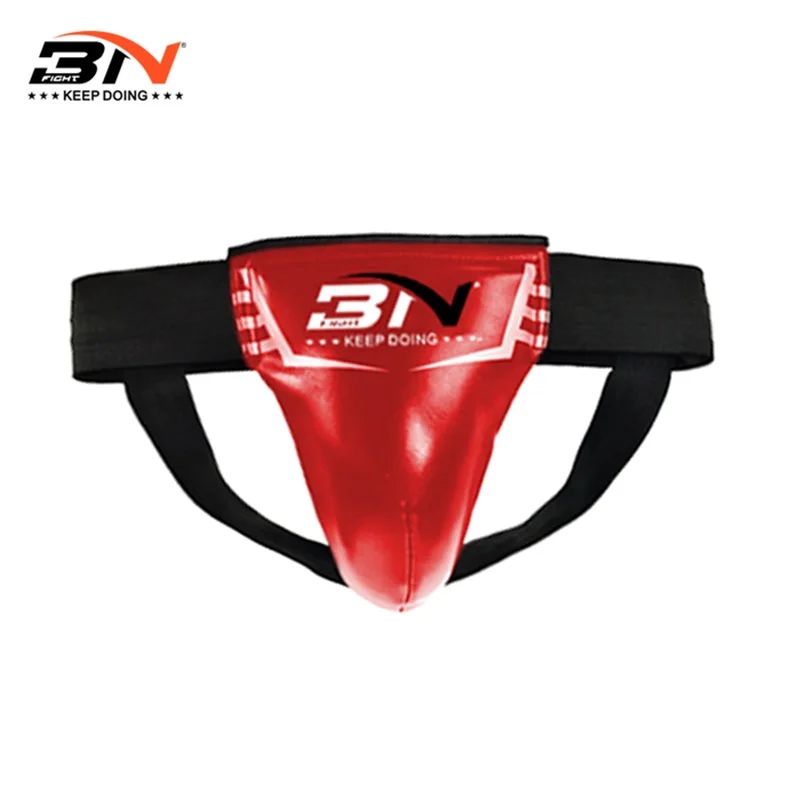 New kids Adult jockstrap PU leather Crotch Protector GROIN GUARD with