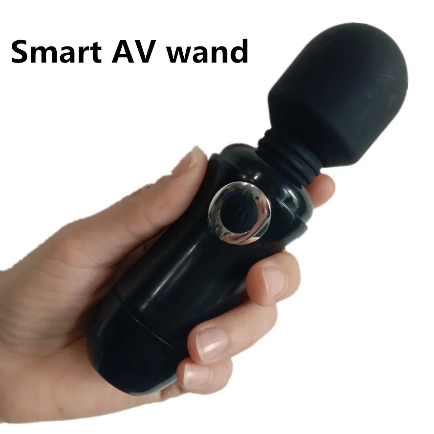 7 скоростей Silent клитора Vibratos мощный вибрации AV палочка вибратор тела Массажер g