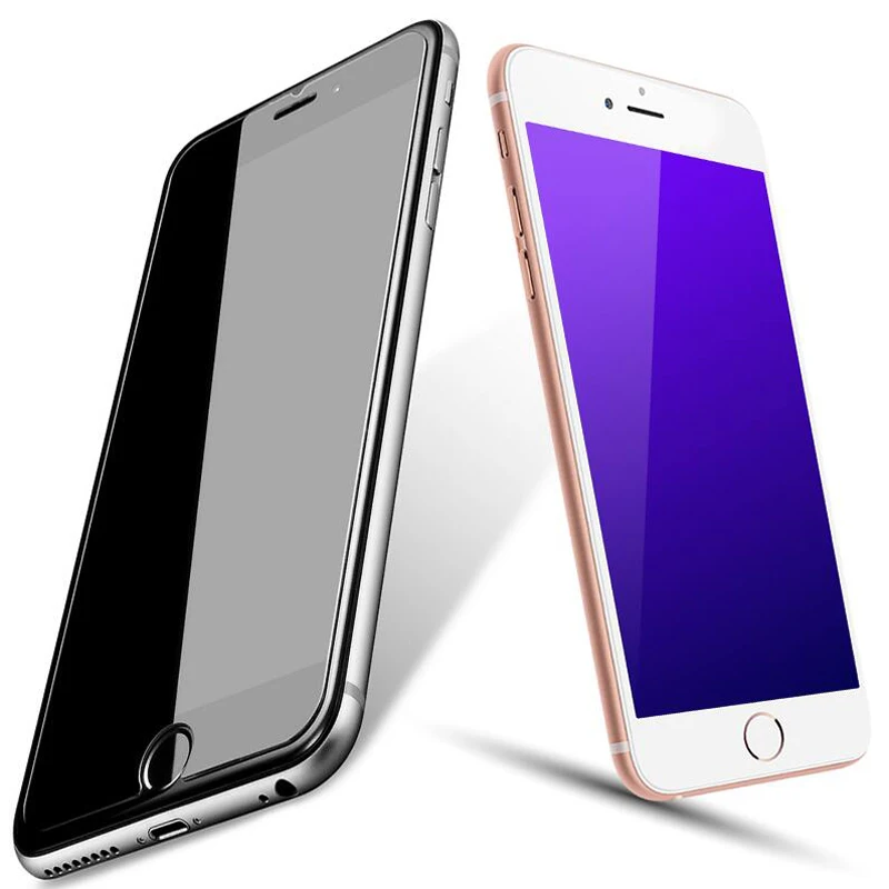 

Anti UV Ultraviolet (UV) Tempered Glass Screen Protector For Apple iPhone 7 Plus 6 6s plus 5 SE 5s 5c Anti Blue Light Film