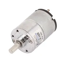 Uxcell DC Motor 12V 400-500RPM Electric Powerful High Torque Gear Box Motors Silver Tone Electrical Equipment Supplies Uxcell DC Motor 12V 400-500RPM Electric Powerful High Torque Gear Box Motors Silver Tone Electrical Equipment Supplies