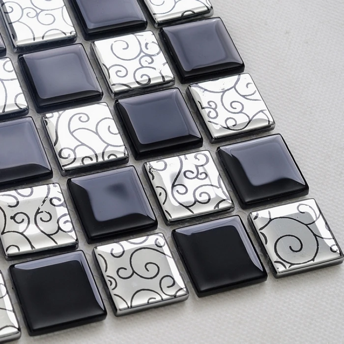 Popular silver wall decor tiles buy cheap silver wall decor tiles ...