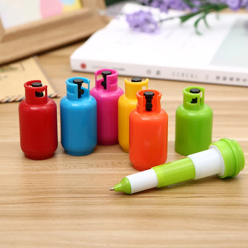Ballpoint Pens 1PCS Newness Cute Gas Tank Creative extension type candy color pen Gifts for children Pupil's prize Ballpoint Pens 1PCS Newness Cute Gas Tank Creative extension type candy color pen Gifts for children Pupil's prize