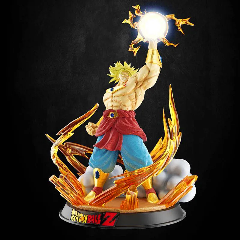 Предпродажа Dragon Ball Супер Saiyan Broly Broli GK смолы статуя фигурку модель (Срок поставки: 60 дней) X451