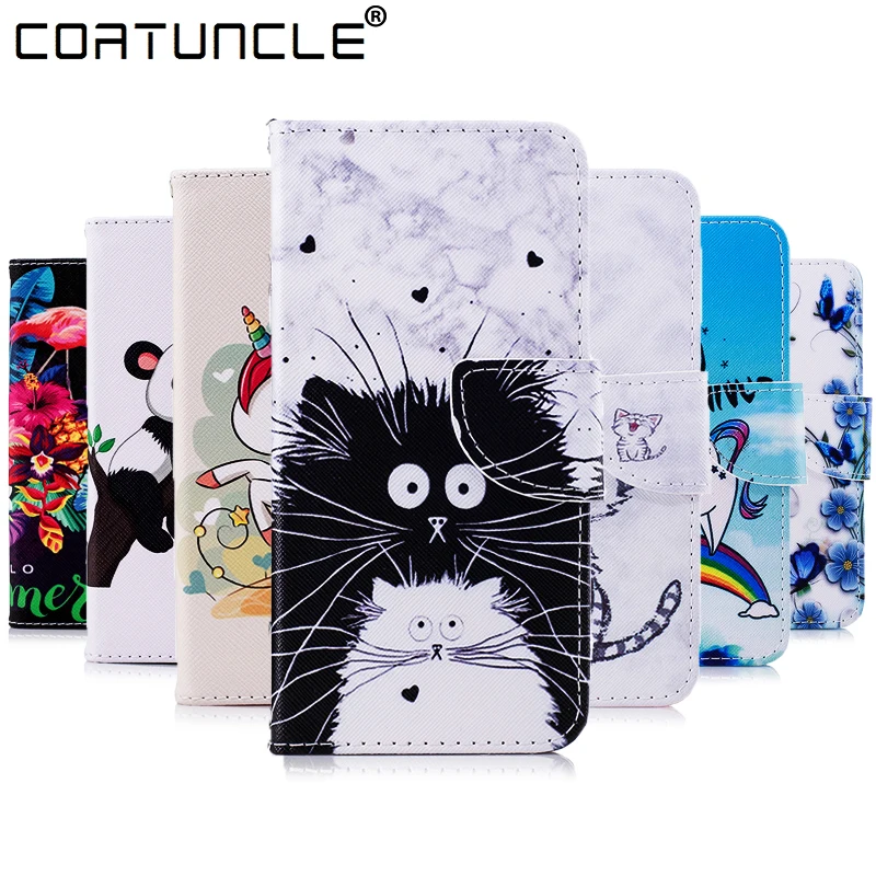 

For Fundas Huawei Mate 10 Lite Case Cover Leather Flip Wallet For Coque Huawei Honor 9i Nova 2i Case Magnetic Cute Phone Cases