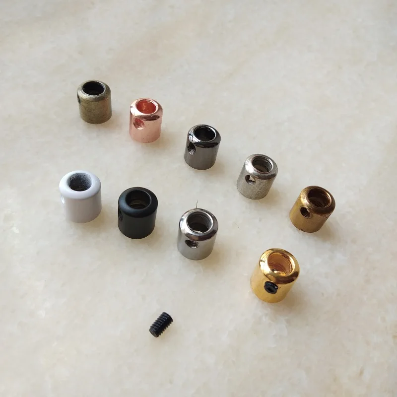 Description Picture 5 of item10pieces/lot D12*H13mm M10 thread wire lock metal cable grips Cable Glands Connectors with M4 screw cable strain relief