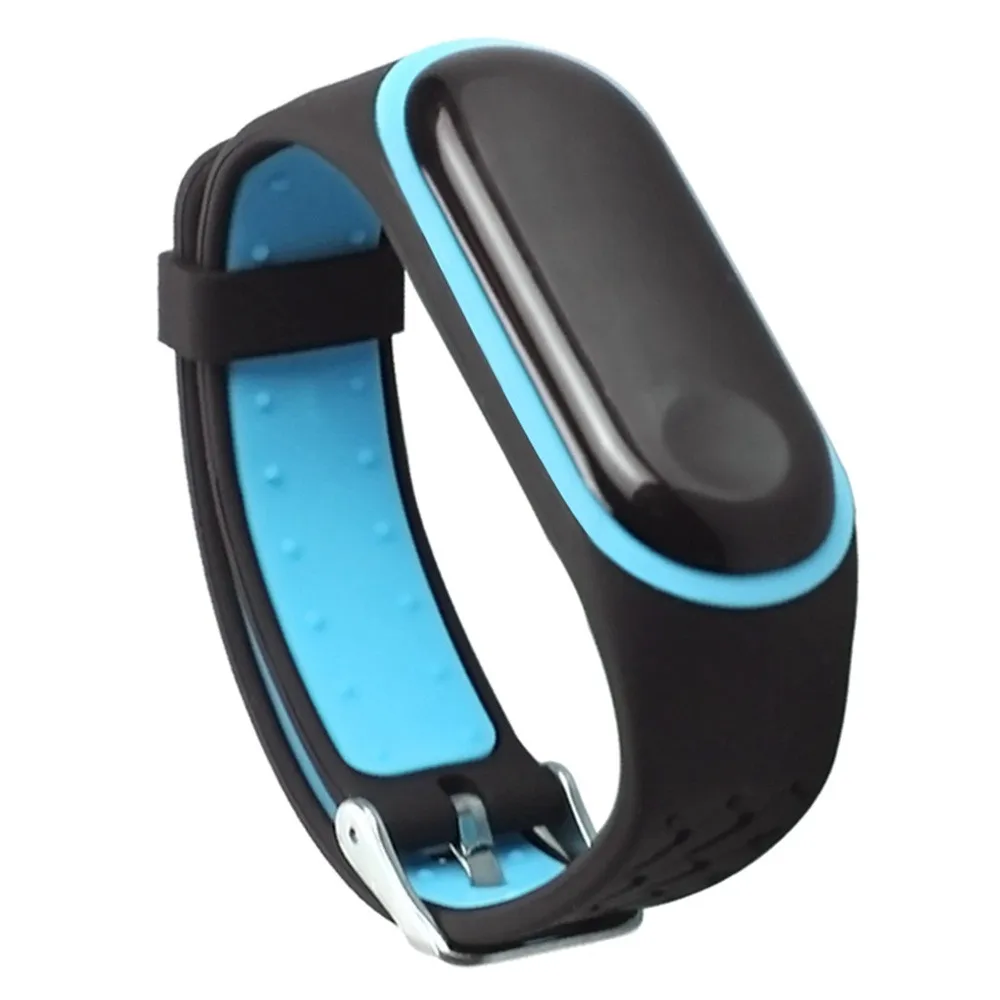 Ремешки для наручных часов прочные заменяемые мужские Т Силиконовые анти-офф браслеты для Xiaomi Mi 3 Смарт-часы модные спортивные женские мужские ремни