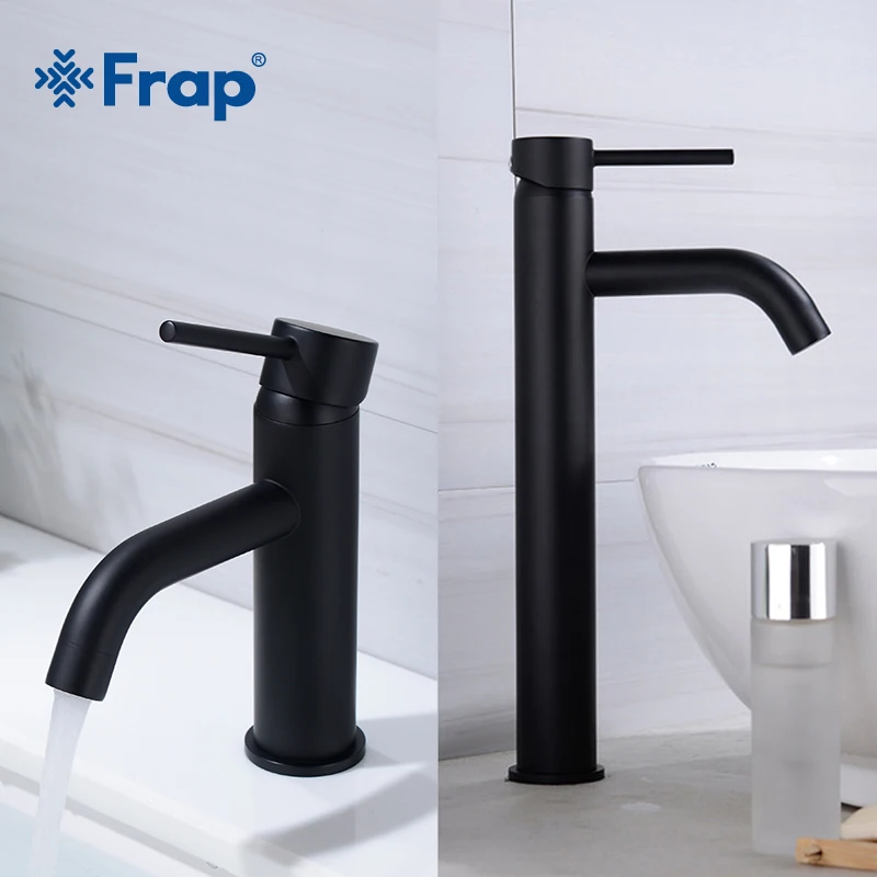 FRAP Basin Faucets Bathroom Faucet sink mixer Bathroom Solid Basin mixer tap black gold Water Mixer Single Handle grifo lavab