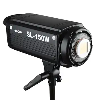 Godox SL-150W SL150W 150WS 5600K White Version LCD Panel LED Video Light Continuous Output Bowens Mount Studio Light