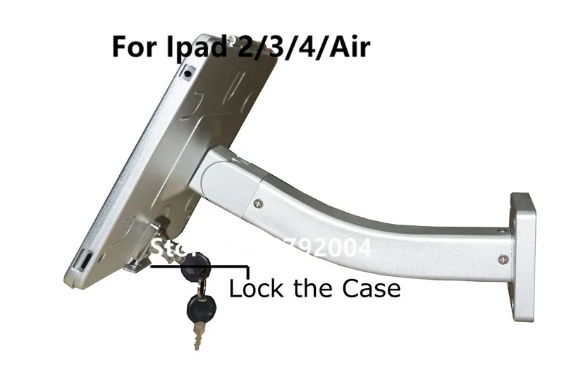 Lockable e Chave Titular de Segurança da Tabuleta 4 com Caixa de Metal Dispositivo Anti-roubo Ipad2 - 3 4 Cheap Sistema EAS