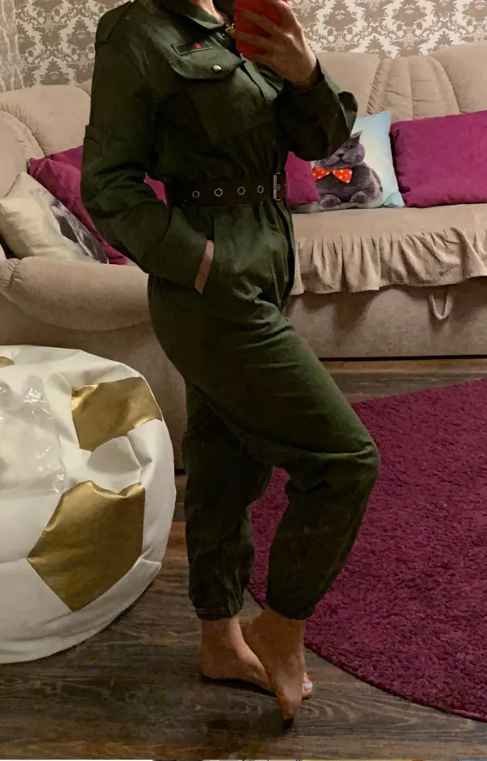 Джинсовые комбинезоны ковбойские винтажные рваные Спецодежда облегающий джинсовый комбинезон с курткой Рабочий костюм армейский зеленый пояс