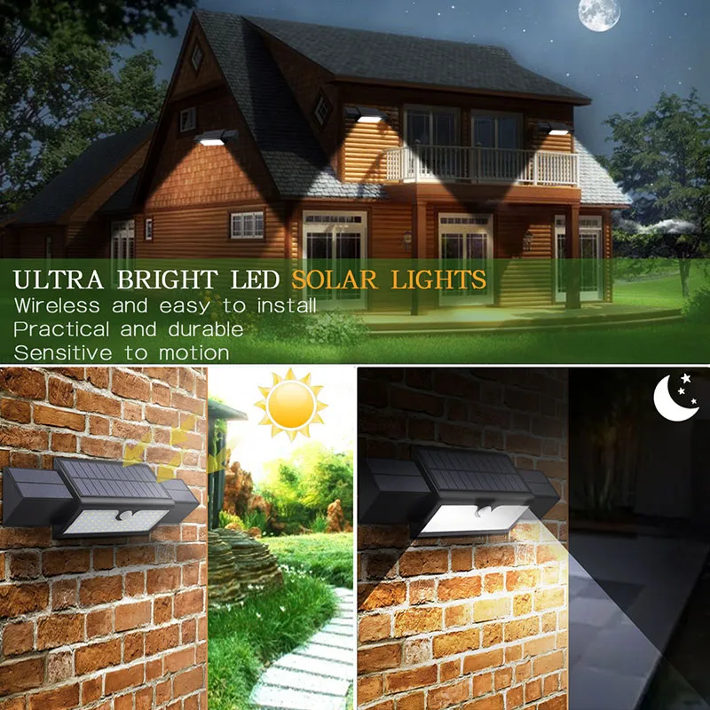 Upgraded Version Retractable Solar Folding Wall Light (26)