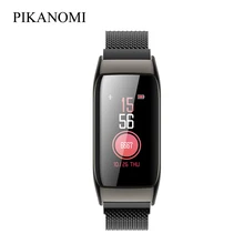 Смарт-браслет IP67 Водонепроницаемый браслет Фитнес трекер Пульс Монитор Сердечного Ритма Смарт Браслет Цвет Сенсорный экран для IOS и Android