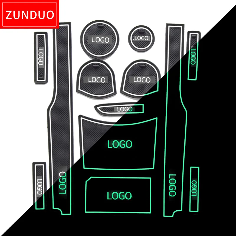 Коврик ZUNDUO со слотом для ворот KIA Soul 2009 ~ 2013 AM коврик межкомнатных дверей Plus MK1 2010 2011