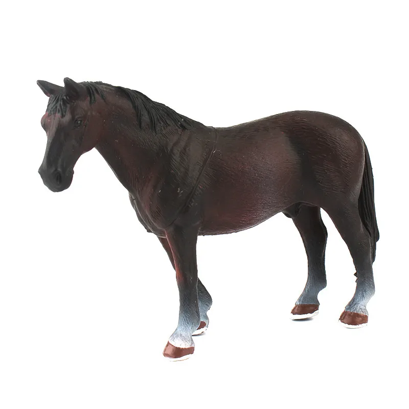 

Mini Hollow Type Plastic Farm Animal Toy Action Figure Simulation Horse Model Animation Figurine