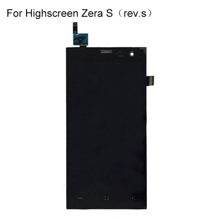Hot Original New For Highscreen Zera S rev s Front LCD Display With Touch Screen Digitizer