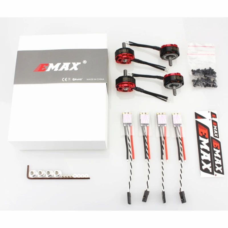 

Emax RS2205 Brushless motor with Dshot BLS 30A ESC for RC remote control FPV RC Racing Drone