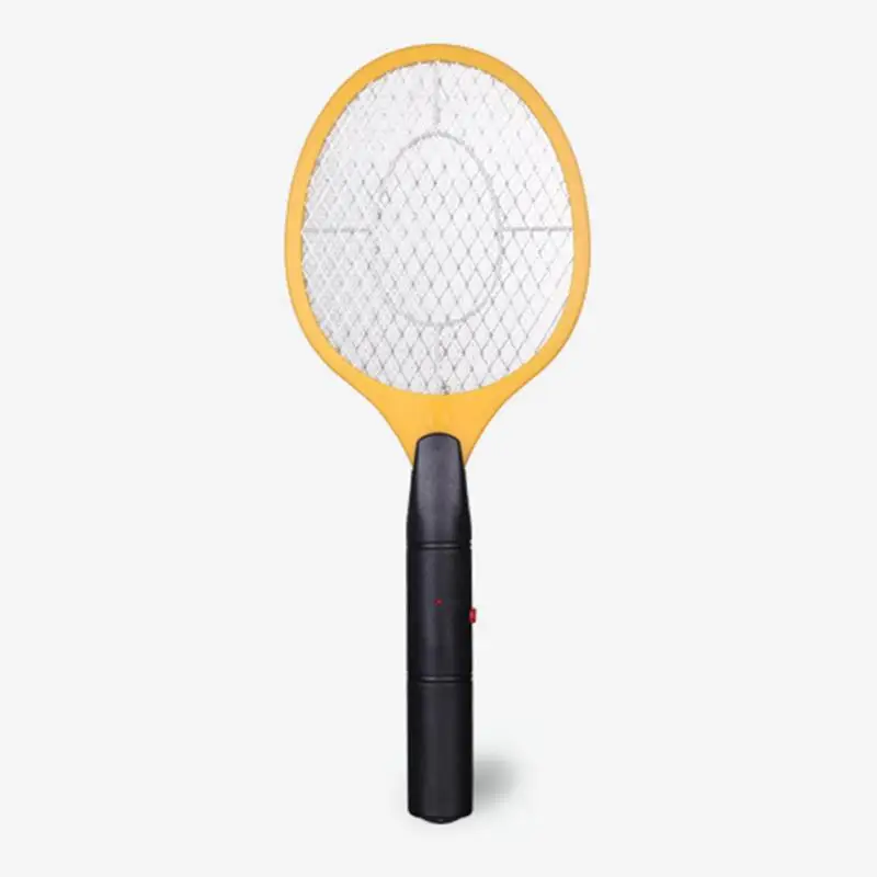 

New 2 AA batteries Operated Hand Racket Electric Mosquito Swatter Insect Home Garden Pest Bug Fly Mosquito Zapper Swatter Killer