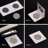 100pcs Dia. 40mm Cardboard Coin Holders Storage Clip case paper bags Flip Paper Boards 1 oz Coin Collection Holder Supplies Flip ► Photo 3/5