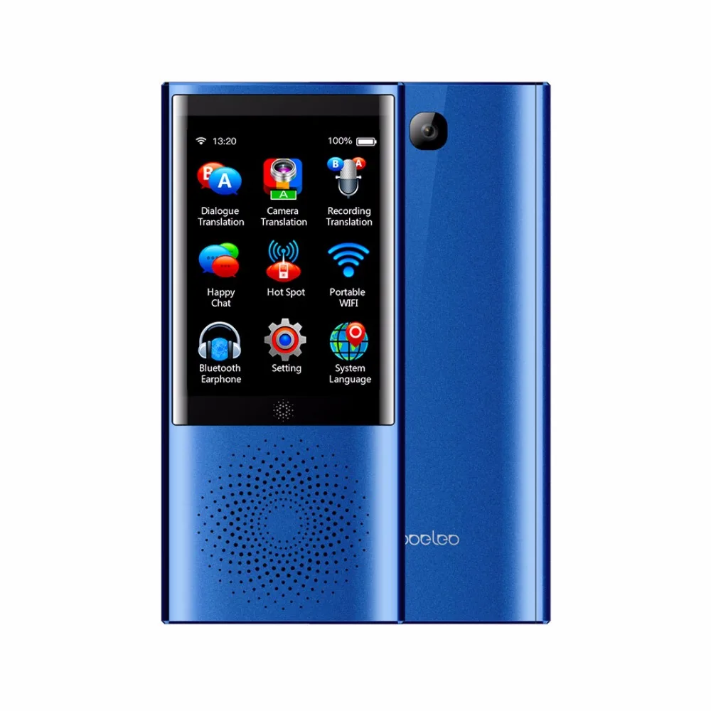 Boeleo W1 2,8 дюймовый экран голосовой переводчик умный бизнес путешествия AI переводчик 4G сеть 1G+ 8G 45 языков переводчик