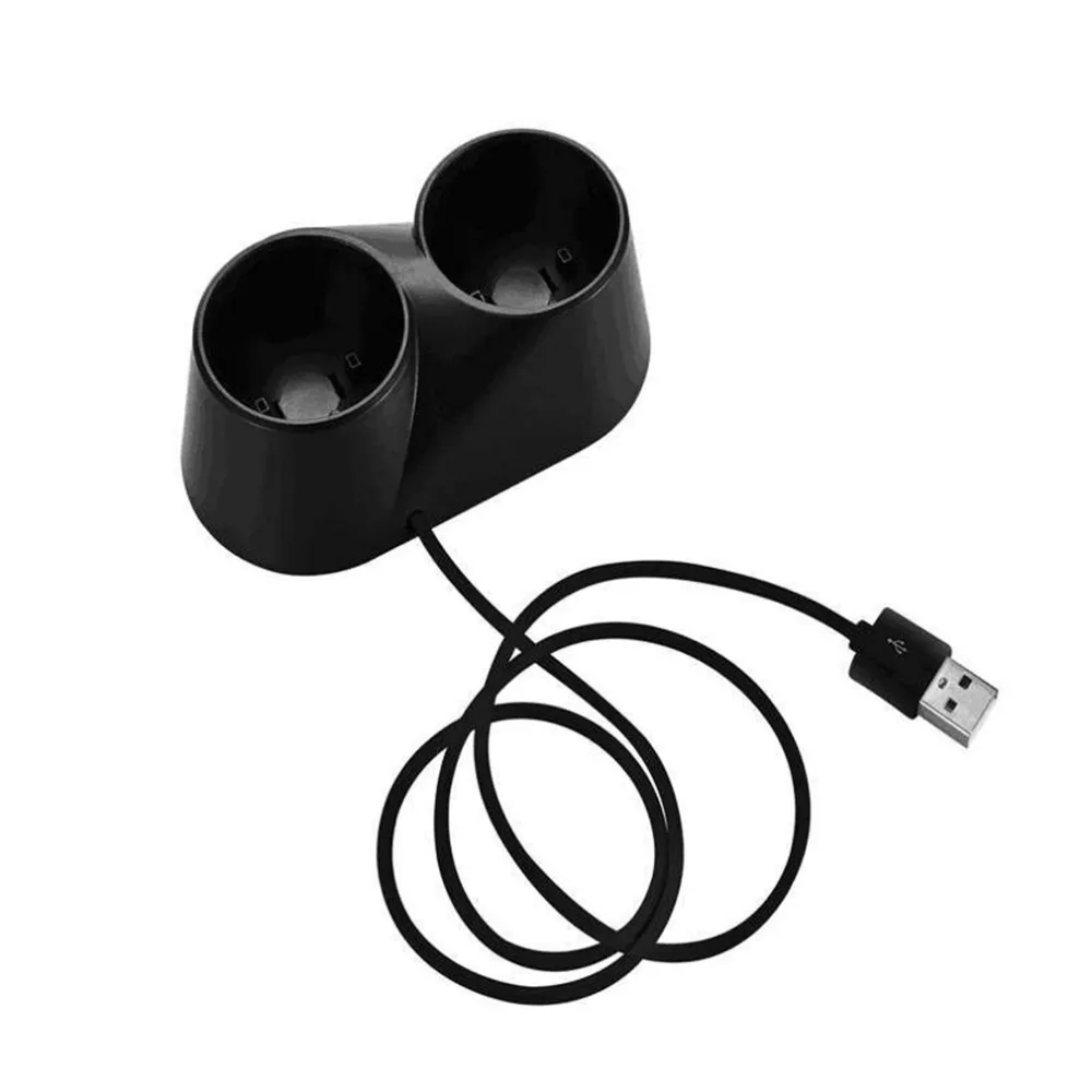 Зарядная станция с двумя usb станциями подставка для PS4 PlayStation 4 VR PSVR игровой