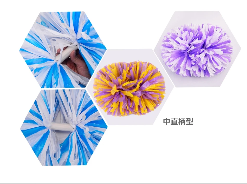 التشجيع الكريات (2 أجزاء/وحدة) التشجيع بوم بون التشجيع يهتف لوازم عيد