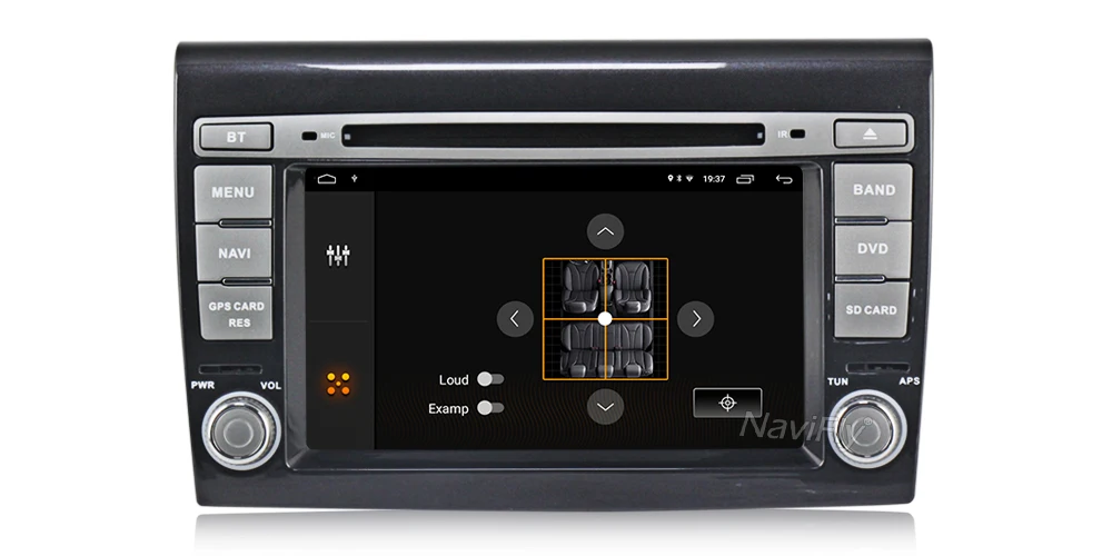 Clearance Android 9.1 2+32G Car dvd multimedia player For Fiat Bravo 2007 2008 2009 2010 2011 2012 Car radio FM WIFI RDS BT GPS Navigation 17
