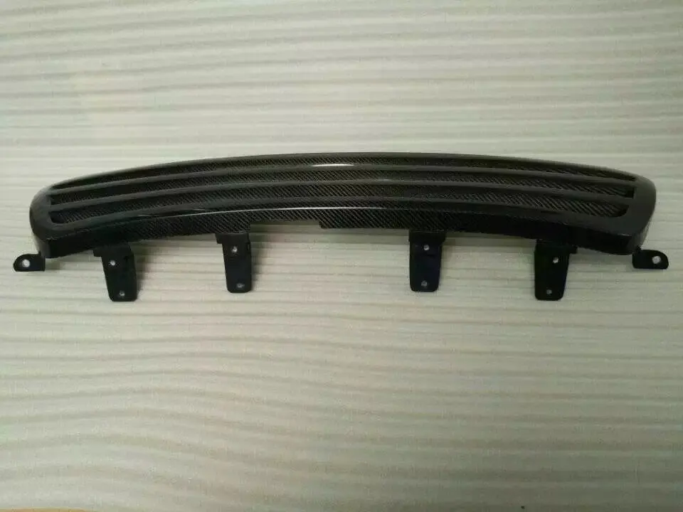 Черная передняя решетка из углеродного волокна для гоночных грилей для 2008-2010 2011 Toyota Highlander