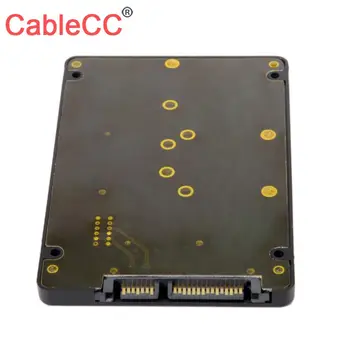 

Chenyang 10pcs/lot mSATA SSD & Combo M.2 NGFF B-key to SATA 3.0 Adapter Converter Case Enclosure with Switch