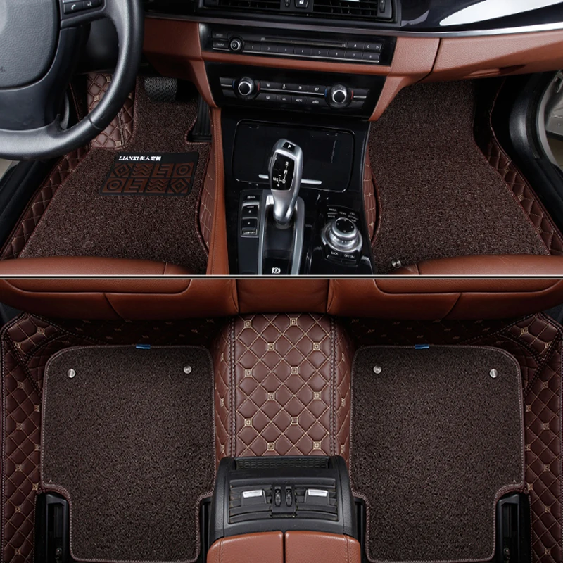 Car Floor Mats For Bmw E30 E34 E36 E39 E46 E60 E90 F10 F30 X1 X3