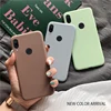 solid candy color silicone case on for xiaomi redmi note 7 note7 pro / redmi 7 yellow thin tpu phone back cover coque funda ► Photo 1/6