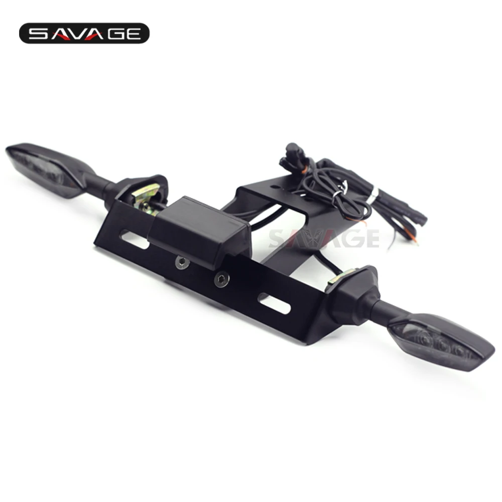 Держатель номерного знака светодиодный свет для KAWASAKI ZX 6R 09 18 10R 08 10 хвост