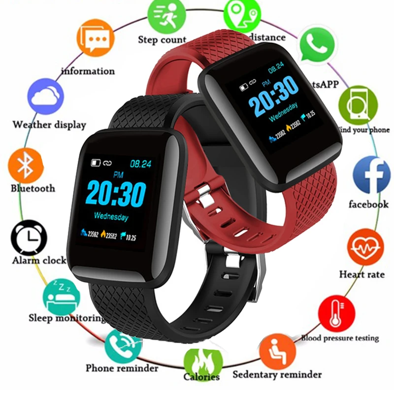 

2019hot Smart Watch Men Blood Pressure Waterproof Smartwatch Women Heart Rate Monitor Fitness Tracker Watch Sport For AndroidIOS