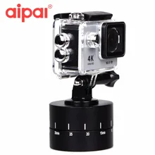 360 Degrees 60 Min Panning Rotating Time Lapse Stabilizer Mou Tripod Adapter for Gopro 5 4 3 Xiaomi Yi Action Camera Accessories