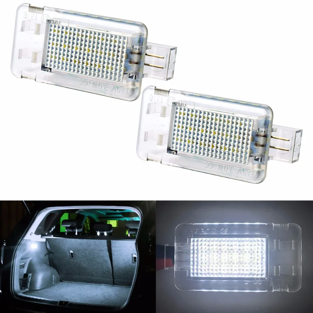 2pcs Car LED Luggage Compartment Lights for Volvo XC70 S60 S80 C70 XC90 LED Luggage font