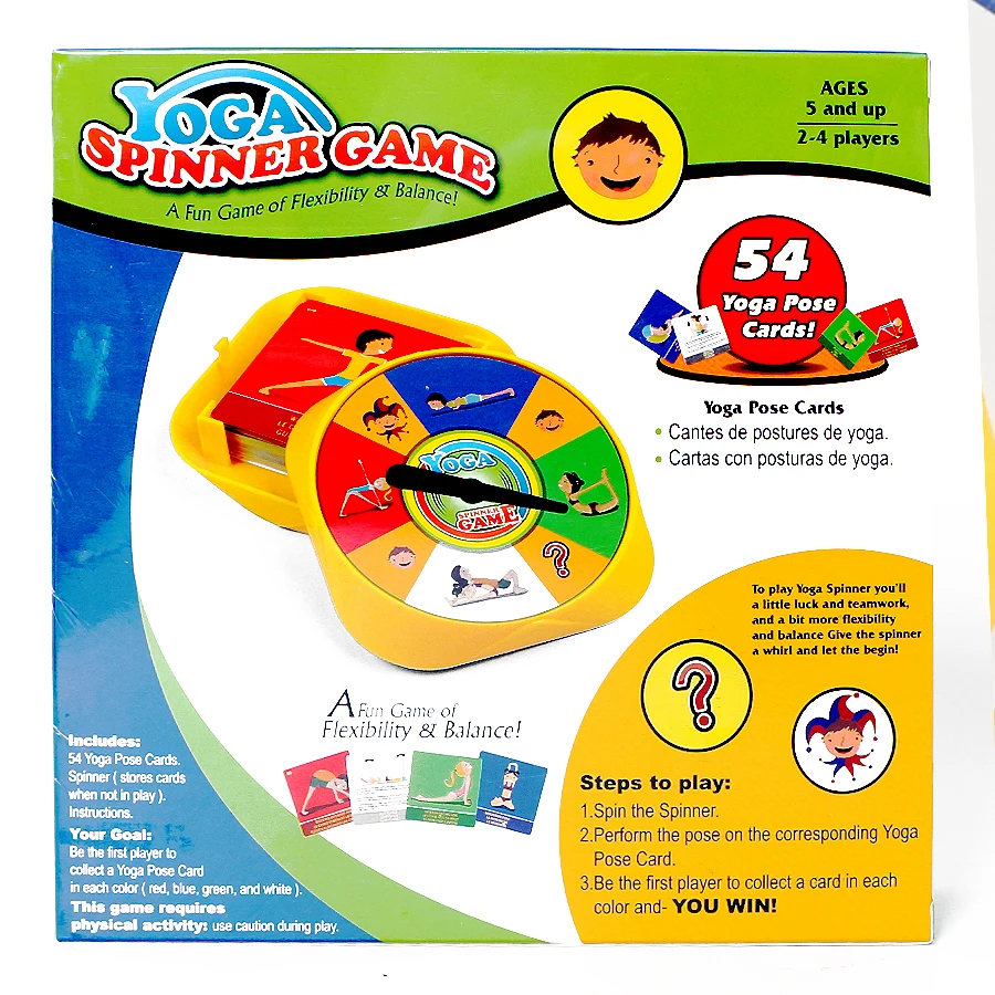 Brinquedos para Crianças Flexibilidade e Equilíbrio Jogos de Esportes Yoga Pose Cartões Jogo Brinquedos Diversão Família Festa Adulto Físicos 54 Pçs 11 High Quality Brinquedos e hobbies