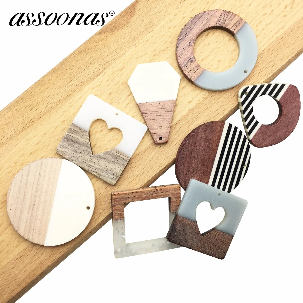 assoonas M188,jewelry accessories,diy wood acrylic earrings,jewelry