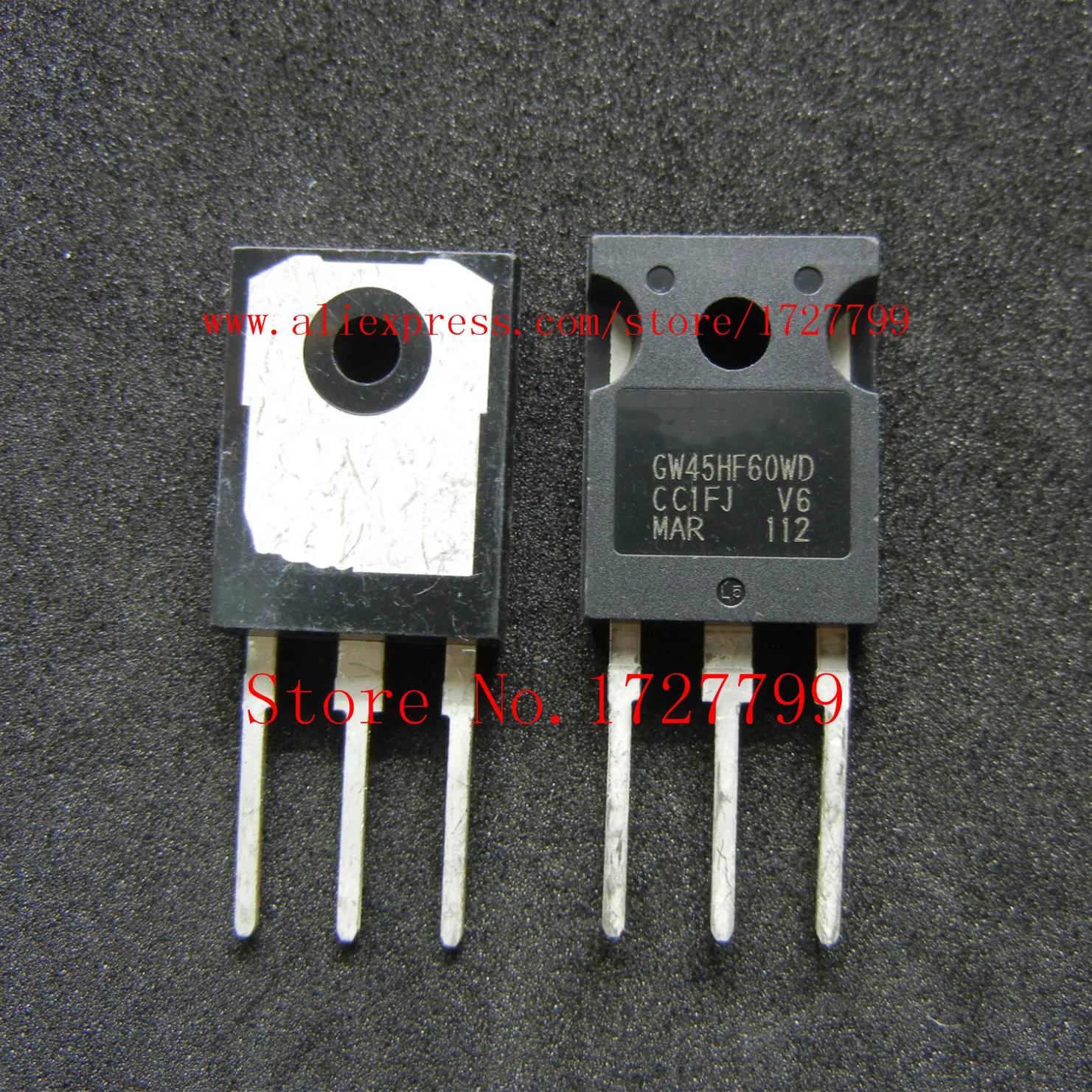 10 шт./лот STGW45HF60WD GW45HF60WD TO 247 IGBT600V45A|Интегральные схемы| |