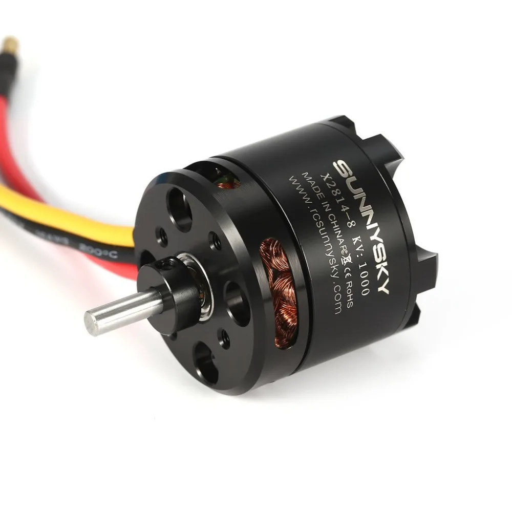 

X2814 14P 1000KV RC Motor 3-4S Outrunner Brushless Motor for SUNNYSKY 1-1.5KG RC Airplane Warbirds Bigplanes